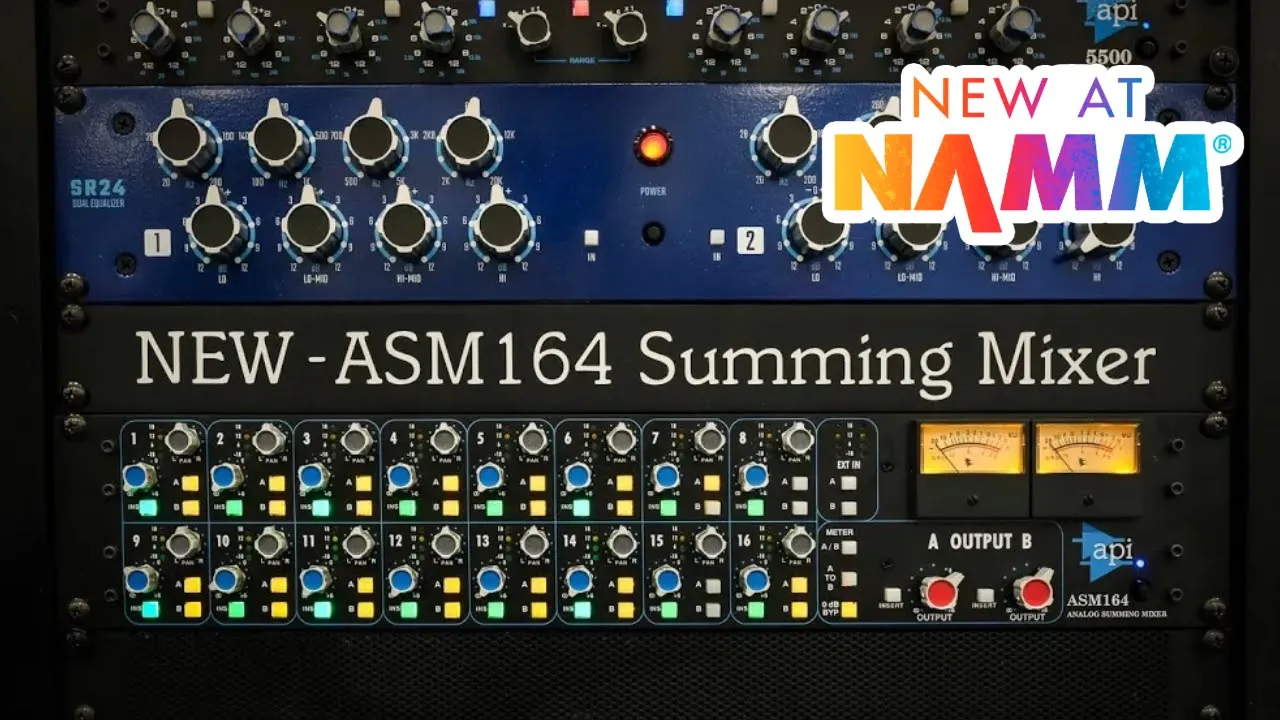 API Audio ASM164 16-Channel Analog Summing Mixer - Vintage King