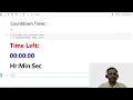 Countdown timer for Jupyter Notebook implemented in Python
