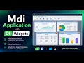 Qt Widgets Create MDI Application