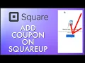 How to Add Coupon on SquareUp 2024
