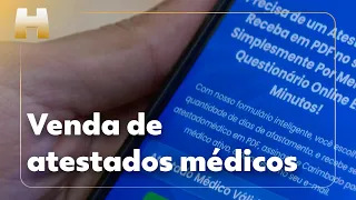 JH: CRM alerta para venda de atestados médicos