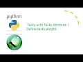 Locust Beginner Class 9 Declaring tasks with tasks attribute Define tasks weight
