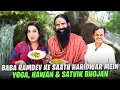 Download Lagu Baba Ramdev Ke Saath Satvik Aloevera Turmeric Methi Recipe, Funny Moments Aur Ganga Aarti!