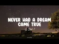 Never Had A Dream Come True || S Club 7 (Lyrics)