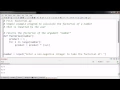 Defining a Factorial Function