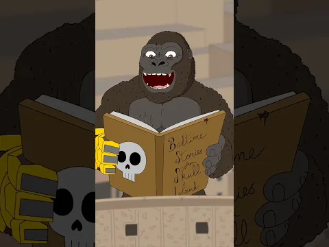 Kong Reads Godzilla A Bedtime Story