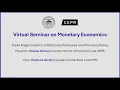 Lagu Virtual Seminar on Monetary Economics - Silvana Tenreyro (London School of Economics and CEPR)