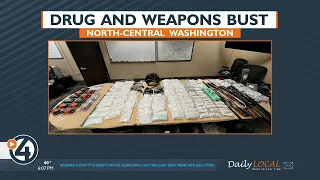 Over 100 pounds of drugs several guns seized in rural Okanogan County