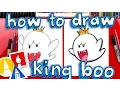 How To Draw King Boo From Mario