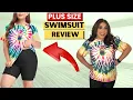 Affordable Plus Size Swimwear Inno 2 Piece Rash Guard Try On Review