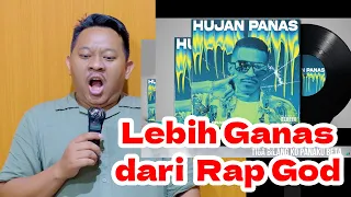 Download RHOSY SNAP-HUJAN PANAS | REACTION !!RAP GOD LEWAT LAWAN LAGU INI !! MP3