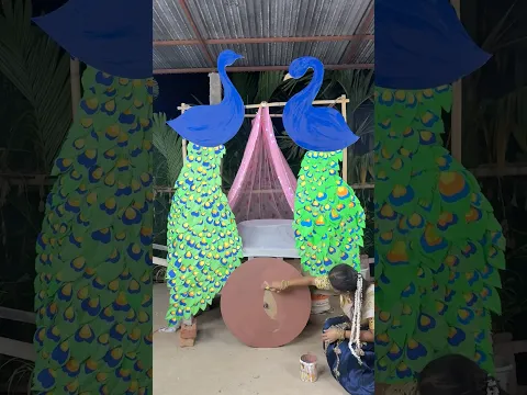 Janmashtami Peacock DIY Decoration 🦚