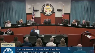 Carlsbad City Council to adopt massage parlor ordinance NBC 7 San Diego