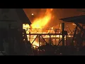 Overnight fire in north Houston knocks out power for nearby businesses