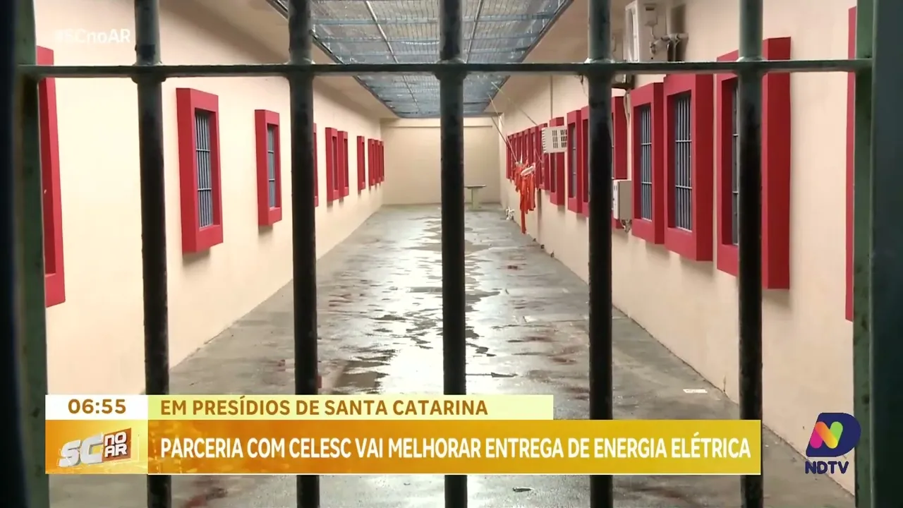 Sistema de parceria busca melhorar o fornecimento de energia elétrica nos presídios de SC