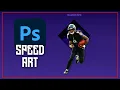 Speed Art - Lamar Jackson Wallpaper