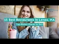 15 Best Restaurants in Lenox MA