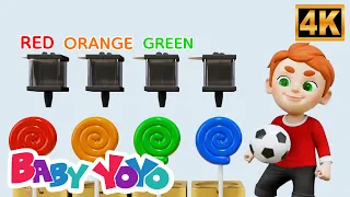 Candy Colors Animation | Learn Colors for Kids with Sweet Treats