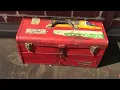 The Vintage Waterloo Industries Key To Quality Tool Box