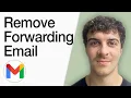 How To Remove Forwarding Email In Gmail Account Full 2025 Guide