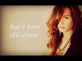 Demi Lovato - This is me (acoustic) lyrics