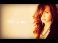 Download Lagu Demi Lovato - This is me (acoustic) lyrics