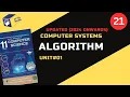 Lecture Algorithm with examples Design Phase of SDLC Unit Computer Systems ICS1 NBF