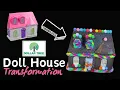 Dollar Tree Dollhouse Turned Festive Gingerbread Home