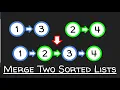 Practice with Dummy Head Approach Leetcode Merge Two Sorted Lists
