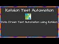 Katalon data driven testing