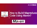 How To Build a Mapreduce Code Using Maven Maven Project in Eclipse Maven Tutorial
