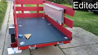 Use of Harbor Freight Loading Ramp with HF Trailer