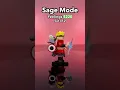 My RAREST Naruto Minifigs Baryon Mode Custom Lego