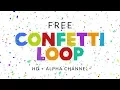 Confetti Falling Loop - Free Animation
