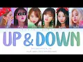 UP & DOWN - EXID FT. YOU | 6 MEMBER VER. | HAN/ROM/ENG | COLOR CODED LYRICS