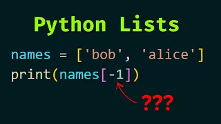 Learn Python Lists Step-by-Step Indexing Append Remove Sort