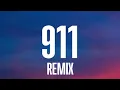 Sech, Jhay Cortez - 911 Remix (LetraLyrics) 1 Hour