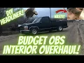 Budget Interior Transformation 1992 Chevrolet Silverado OBS Upgrades