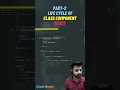 What is the constructor and getDerivedStateFromProps in life cycle reactjs