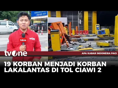 Fakta-fakta Kecelakaan Beruntun di Tol Ciawi