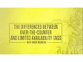 The Differences Between Over The Counter and Limited Availability Tags with Randy Newberg