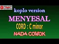 Download Lagu KARAOKE VERSI KOPLO MENYESAL - MANSYUR S (COVER) NADA COWOK Cm