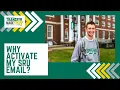 Why Activate My SRU Email