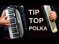 Lagu Tip Top Polka/Cliff Polka on accordion - SpongeBob SquarePants