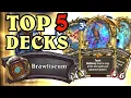 Top 5 BEST DECKS for the Heroic Tavern Brawl Should You Risk Gold for 12 Wins Mogu Mail Ep 11