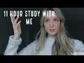 11 HOUR STUDY WITH ME Easter Holiday Day at Home