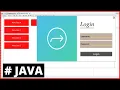 Java Project Tutorial - How To Design Login And Menu Form In Java Netbeans