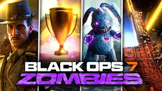 ALL SIDE EASTER EGGS IN REX INFERNUS! (All Secrets & Free Upgrades Black Ops 7 Zombies)