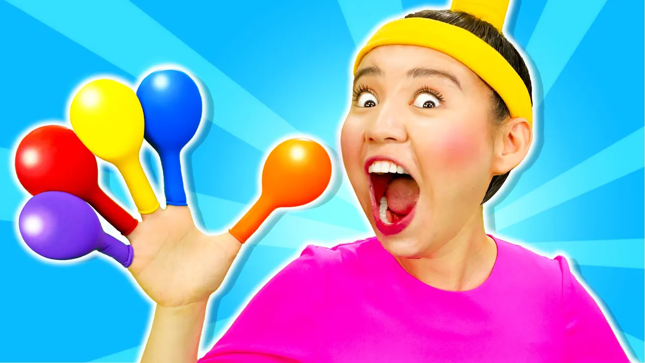 Balloon Finger Family | Babanana Kids Songs Balloon Finger Family | Babanana Kids Songs