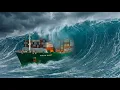 Lagu Largest Tsunami Wave Ever Simulated | A Giant Ship Vanishes at Sea (AI VFX)